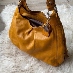 Large Coach leather Maggie
